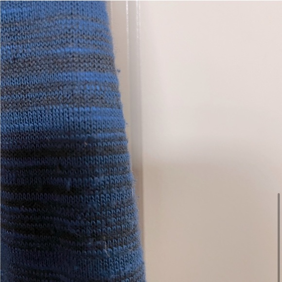 Calvin Klein Blue & Black stretch dress Sz 4 - Picture 5 of 6